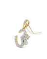The Omkara Yellow Gold Diamond Pendant