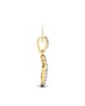 The Omkara Yellow Gold Diamond Pendant