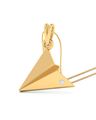 The Planes Yellow Gold Diamond Pendant