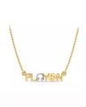 The Play On Dual-Toned Diamond Pendant