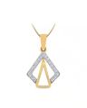 The Tayin Yellow Gold Diamond Pendant