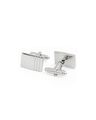Men Silver-Plated Cufflinks 