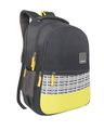 Unisex Printed College Backpack with Raincover - 38L
