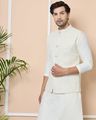 Men Regular Fit Nehru Jacket with Welt Pockets
