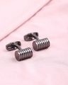 Shein Men Cylinder Shaped Slip on Cufflinks