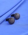 Shein Men Greek Key Pattern Striped Slip on Cufflinks