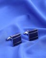Shein Men Rectangular Block Detail Slip on Cufflinks