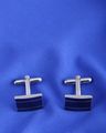 Shein Men Rectangular Block Detail Slip on Cufflinks
