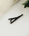 Shein Men Striped Detail Slip on Tie Pins