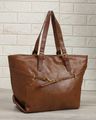 Shein Women Adjustable Belt Strap Detail Tote Bag