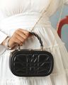 Shein Women Clasp Closure Minaudiere Bag with Strap