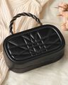 Shein Women Clasp Closure Minaudiere Bag with Strap