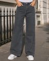Shein Women Full Length Stone Wash Jeans
