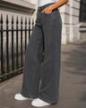 Shein Women Full Length Stone Wash Jeans