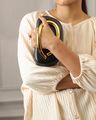 Shein Women Metal Accent Detail Clutch with Chain Strap
