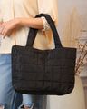 Shein Women Snap Button Detail Quilted Shoulder Bag