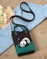 Shein Women Snap Button Graphic Print Crossbody Bag