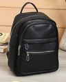 Shein Women Zip Closure Textured Everyday Backpacks