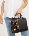 Printed Scarf Handbag