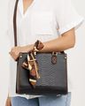 Printed Scarf Handbag
