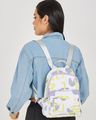 Women Abstract Printed Pocket Backpack