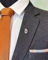 Men Brass Lapel Pins 