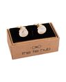 Men Rose Gold-Plated Cufflinks