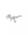Metallic Dinosaur Lapel Pin