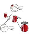 Soft Drink Can Cufflinks