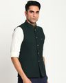 Men Slim Fit Nehru Jacket