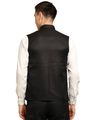 Men Regular Fit Nehru Jacket - Black
