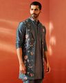 Men Embroidery Nehru jacket