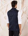 Men Printed Regular Fit Nehru Jacket