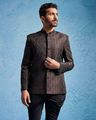 Men Self-design Jacket