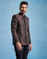 Men Self-design Jacket