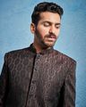Men Self-design Jacket
