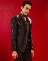Men Slim Fit Embellished Blazer