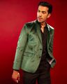 Men Velvet Blazer