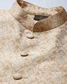 Woven Jodhpuri Jacket with Welt Pocket