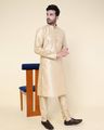 Men Regular Fit Kurta Pyjama Set