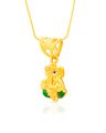 Men Yellow Gold Ganadhipa Pendant