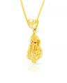 Men Yellow Gold Vigneshwara Pendant