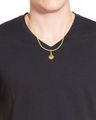 Women Yellow Gold Balaji Diven Pendant