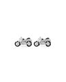 Set of 2 Bike Cufflinks