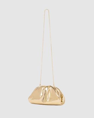 Women Embellished Clutch with Detachable Strap