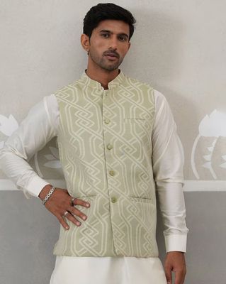 Embroidery Nehru jacket