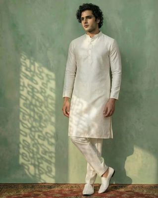Men 2-Piece Kurta Suit Set
