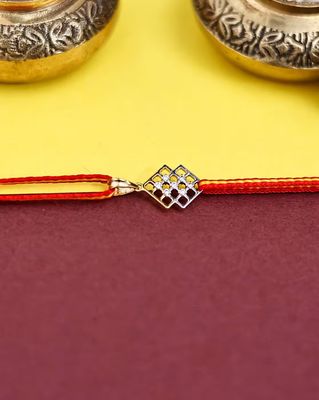 14k Mesh Rakhi & Pendant