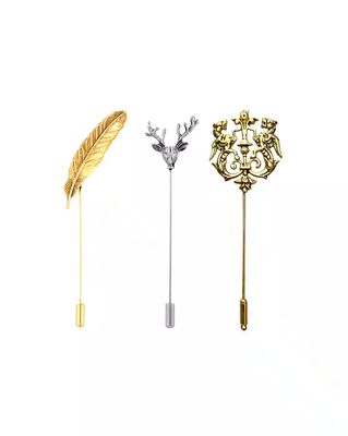 Pack of 3 Lapel Pin Brooches CO1104986M