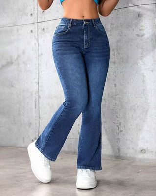 Women Mid-Rise Bootcut Jeans